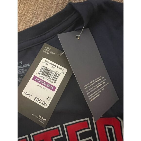 Under Armour Freedom United States Tee- Size XXL Tall - Picture 7 of 9